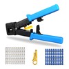 Crimping Tool Kit ValueHall Multifunctional Ethernet Crimper Crimp Tool Kit
