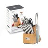 JF JAMES.F Knife Set, 17 Piece Dishwasher Safe Kitchen Knife