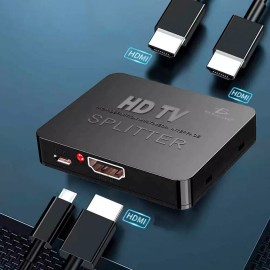 Ele-Gate Divisor De Señal Hdmi Splitter Hdtv 2 Salidas (1x2) 4k