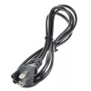 Universal US 2-Prong AC Power Cord Battery Charger Cable For