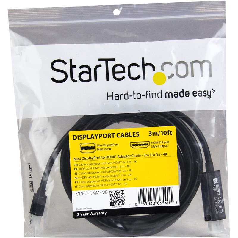 StarTech MDP2HDMM3MB Adaptador Mini DisplayPort a HDMI