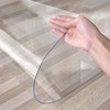 Large Clear Floor Mat 47.24"×118.11" - Pet Flooring Protector, Clear