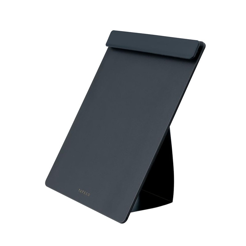 Nakabayashi QB-TTCA4-D Stand Clipboard, A4/E Type, Full Black