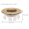 Overflow Ring for Sink Brass Round Sink Overflow Rings Decorative