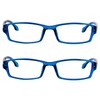 TruVision Readers Reading Glasses - 9501HP -2 pk -Blue +200