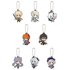 Harajin Capsule Rubber Mascot 01 (Complete Set of 8 Types), Gachagacha Capsule Toy