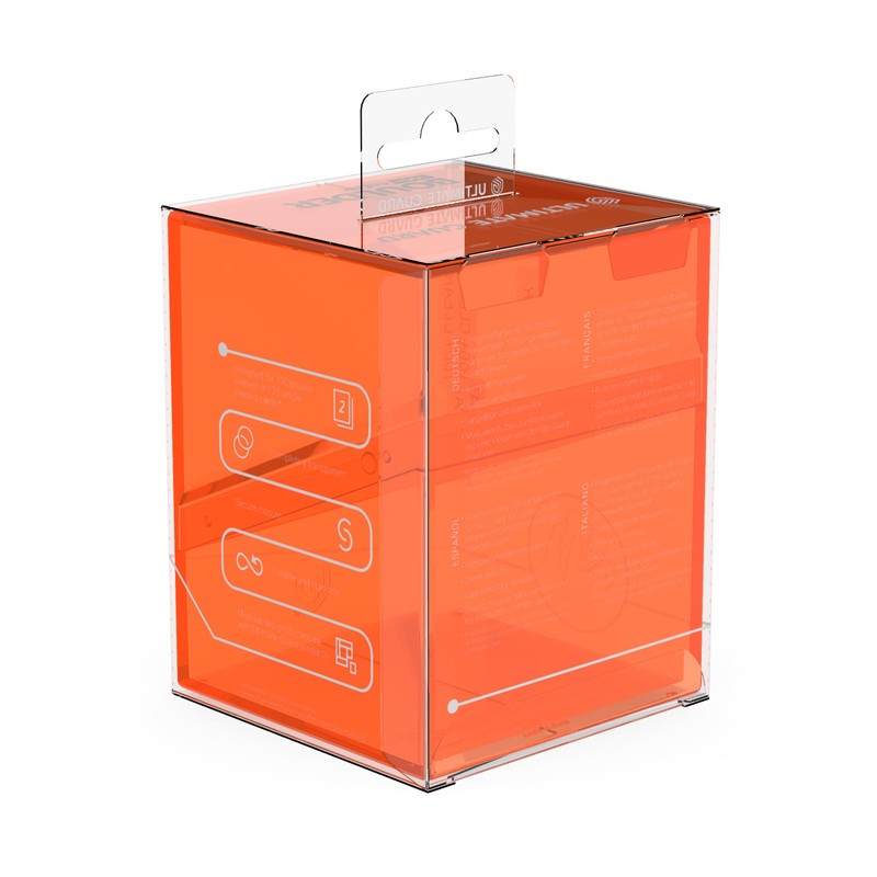 Ultimate Guard Boulder 100+ Clear - Poppy Topaz