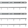 House2Home 17" Upholstery Metal Tack Strips, Fabric Reupholstery Supplies for