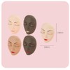 ANNAFRIS Lash Mannequin Head,Eyelash Mannequin Head with Eyelids,Lash Extension Training