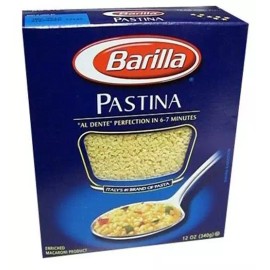 Parthenon Foods Pastina Pasta (Barilla) 12 oz (340g)
