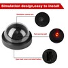 TKOOFN Dummy Fake Security CCTV Dome Camera Simulation Monitor with