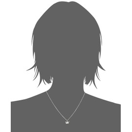 U-TREASURE Kingdom Hearts NDKH-305-SV925 Sola Charm Necklace, Silver