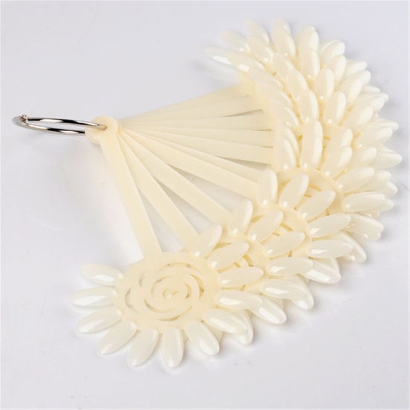 120pcs False Nail Art Tips Stick Display Practice Acrylic Polish