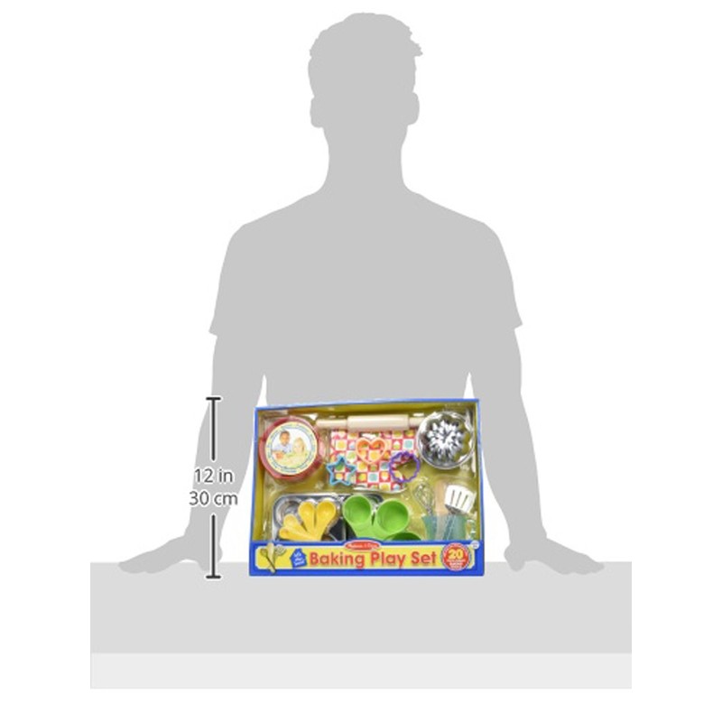 Melissa & Doug Baking Play Set (20 pcs) - Play