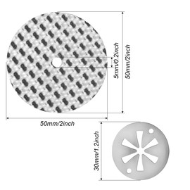 5 Sets Exhaust Heat Shield Repair Fixing Kit 30mm Car Heat Shield Clips Metal Heat Protection Plate Repair Kit for Car Compatible with Most Cars