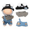 Doll Clothes Set for 6.7-inch/5.9-inch Dolls - Luxury Chic High-End