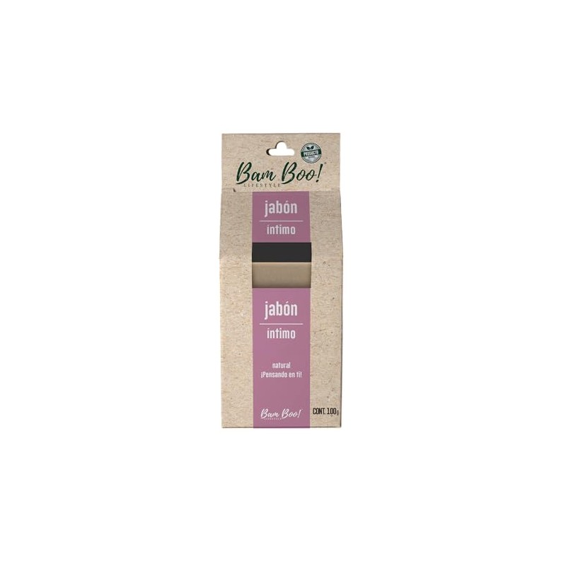 Jabón Artesanal Íntimo Regulador PH 100 g Bam Boo! Lifestyle