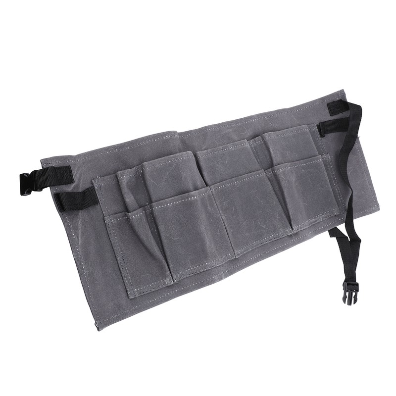 Tool Belt Pouch Grey Multifunctional Large Capacity Long Lasting Adjustable