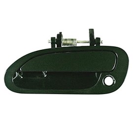 ADVANCE IGNITION Front Left Driver Side Exterior Outside Door Handle Compatible with Honda 98-02 Accord G87P Dark Green 1998 1999 2000 2001 2002