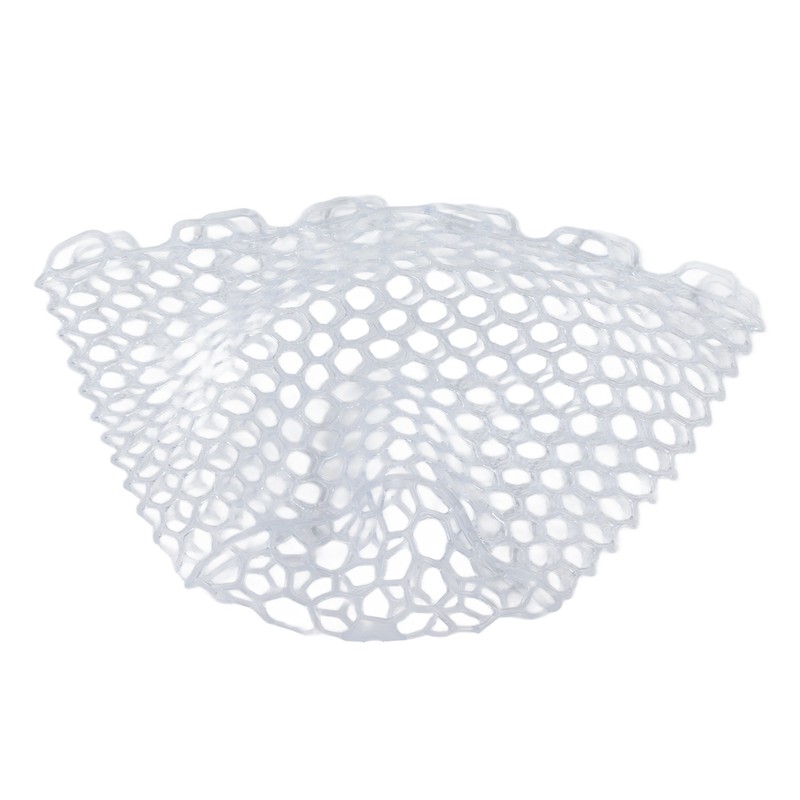 Fly Fishing Landing Net Collapsible Clear Rubber Replacement Bag for