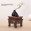 Health Gear Wood Display Stand Base Small Tabletop Teapot Display