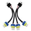 GRABOTE 2Pcs Head Light Halogen Replacement Conversion Harness 9003 HB2