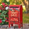 Letters for Santa Christmas Mailbox Decoration (16" Tall Ornate Style)