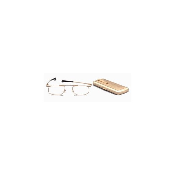 Kanda of Japan Slimfold Replacement Case - Gold - Clip
