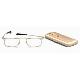 Kanda of Japan Slimfold Replacement Case - Gold - Clip