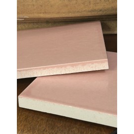 Mission Tile West - Pink Field Tile 4 1/4” - Satin Finish - Unused Stock