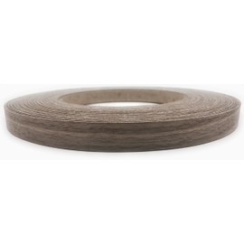Edge Supply Walnut 13/16" X 250' Roll Preglued. Walnut Edge Banding, Iron on with Hot Melt Adhesive. Flexible Wood Veneer Walnut Edging Sanded to Perfection. Easy Application, Made in USA.