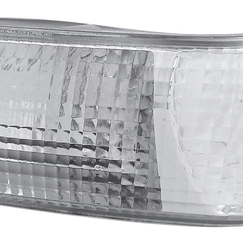 Spec-D Tuning Jdm Clear Rear Bumper Lights Turning Signal Lamps