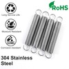 GUNGY Tension Springs with Hooks Stainless Steel Tension Spring 40