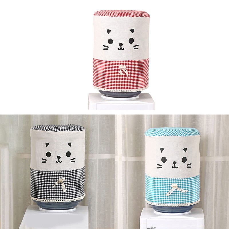 Water Dispenser Barrel Covers, Cute Fabric Bucket Decor Reusable Dust