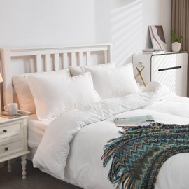 Heroad Peel and Stick Wallpaper Matte White Contact Paper for New Environmentally Friendly Materials Thickening Upgrade Wallpaper for Countertops Bathroom Kitchen Papel Tapiz para Pared 17.7" x 236"