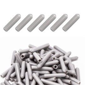 JinYu Dishwasher Rack Caps - Pack of 50 Dishwasher Rack Tip Prong Cover Caps Prong Rack Caps for Simply Slide On grey