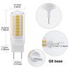 DiCUNO G8 LED Bulb 4W Flat Base, 40W Halogen Equivalent,