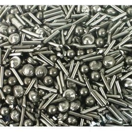 Mixed Stainless Steel Shot, Jeweler’s Mix, 1 Pound - SFC Tools - 47-038