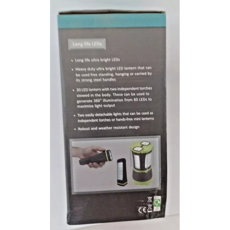GENERIC 60 - LED Multi-Function Camping Lantern with 2 Detachable