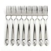 Z ZICOME Stainless Steel Forks Heavy Duty Flatware Forks Set,
