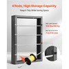 VEVOR Wire Spool Rack, 4 Adjustable Rods, Cold-Rolled Steel Wire