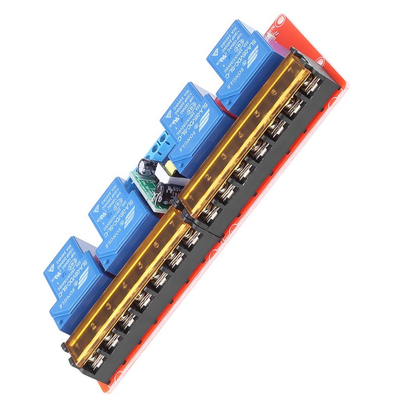 4 Channel Relay Module High Low Level Trigger DC 5V