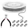 LOREC 10 Metre Ball Chain, Stainless Steel Beads Roller Chain,