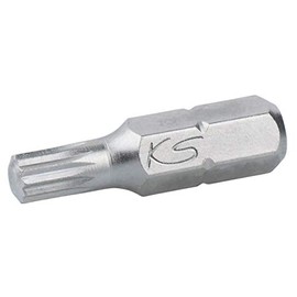 KS Tools 911.2348 1/4 Inch Classic Bit XZN, 25 mm, M6, Pack of 5