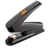 Novus B8fc Flat Clinch Stapler, Power on Demand=70% Less Effort,