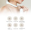Electric Pulse Neck Massager Cordless Neck Therapy Massager Multifunctional Cervical