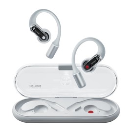 Nothing Ear (Open) Open-Ear Headphones, Earbuds with Earhooks, BT 5.3, Clear Voice Technology with 2 Mics, Fast Charging, Compatible with iPhone & Android -White