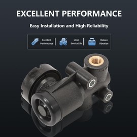 Anlseiod Cabin Air Height Leveling Control Valve Kit Compatible for Hadley H00600P Height Leveling Control Valve Kit fit for Mack 20QE2373 1/4" NPT Port Replaces# F245563