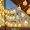 Battery Operated Globe String Lights,Water Proof 33 FT 80 LED