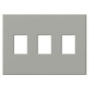 Lutron VWP-3-WH Vareo, 3-Gang Wallplate in White, matte finish